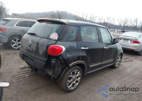 2014 Fiat 500L Trekking from USA, damaged, VIN ZFBCFADH5EZ015519